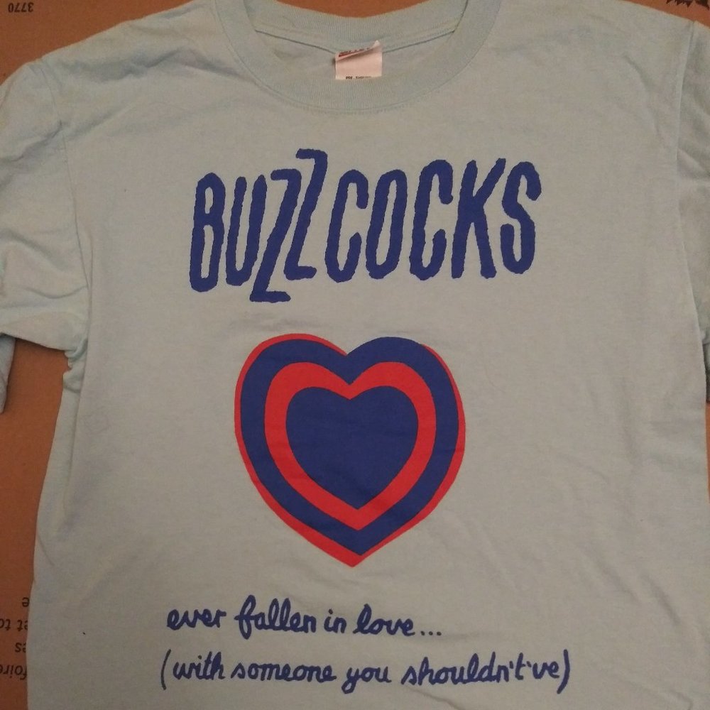 Buzzcocks Ever Fallen In Love Vintage T-Shirt (Size Medium) NEW Punk Rock